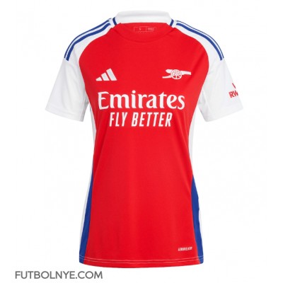 Camiseta Arsenal Mikel Merino #23 Primera Equipación para mujer 2024-25 manga corta Camiseta Arsenal Mikel Merino #23 Primera Equipación para mujer 2024-25 manga corta